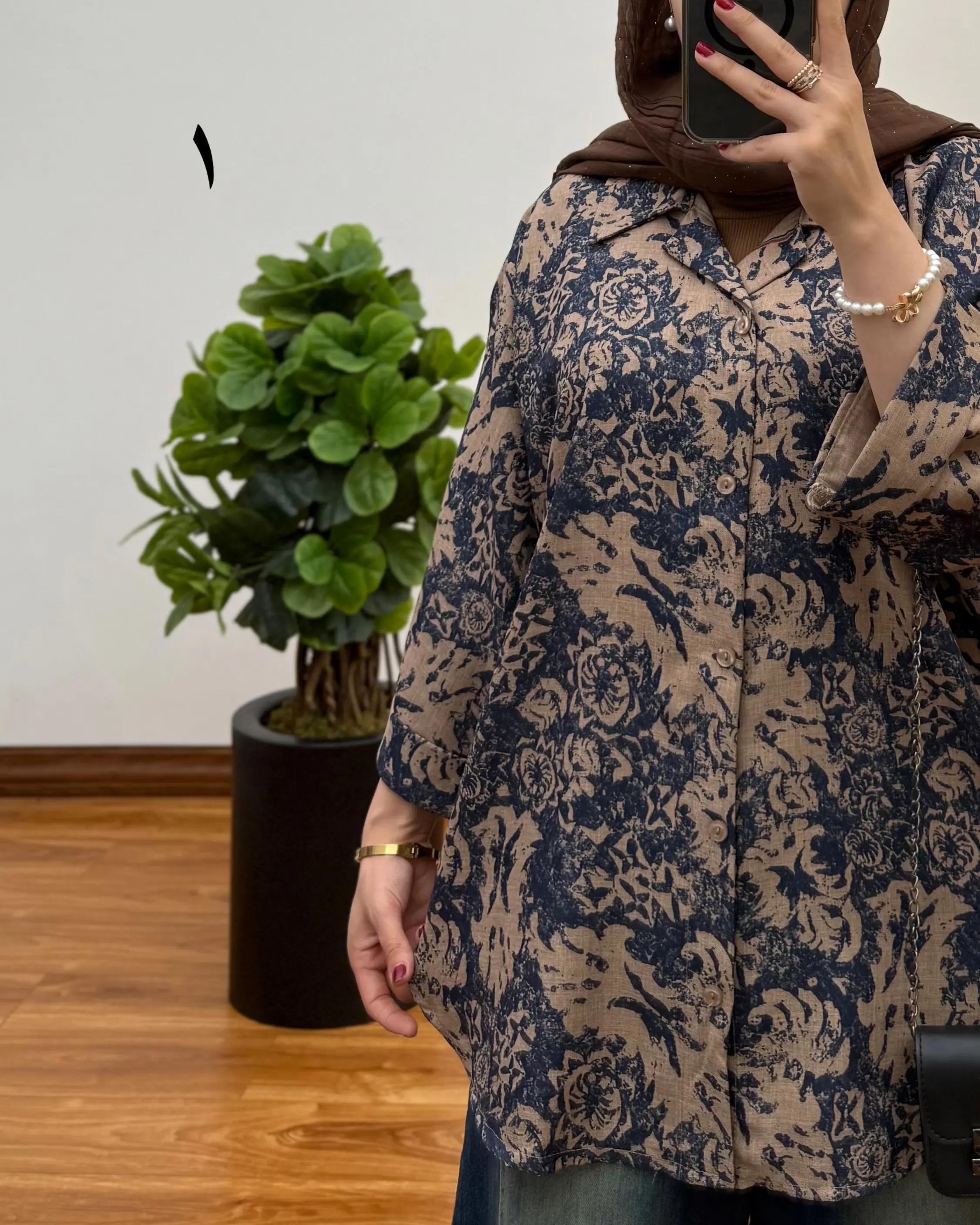 شومیز لینن ایتالیایی